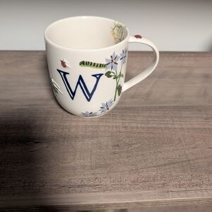 Anthropologie Monarch Monogram Mug